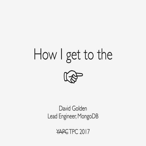 How I get to the ☞