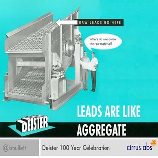 Sales Leads Are Like Aggregate - De...