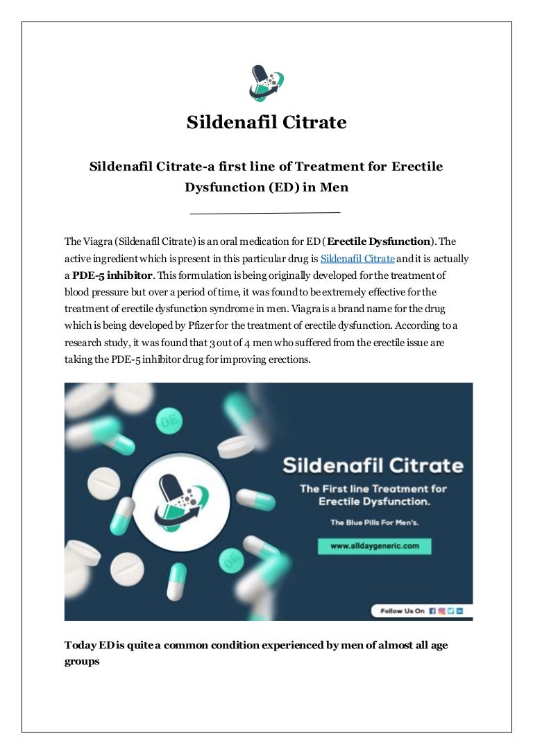 price for sildenafil citrate