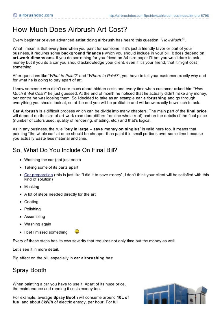 How much does art cost?