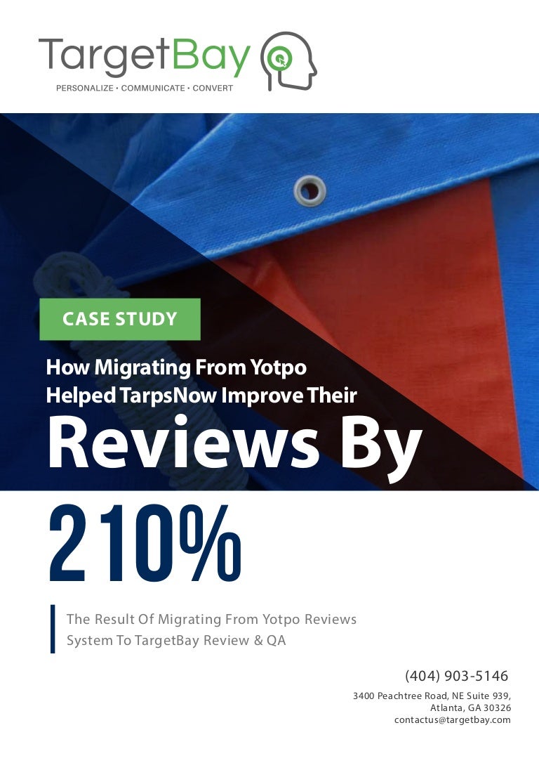How Migrating From Yotpo Helped Tarps Now Improve Their Review Genera…