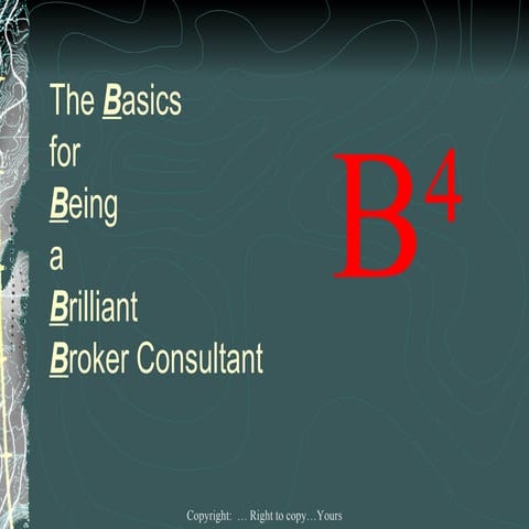 How to be a great broker consultant