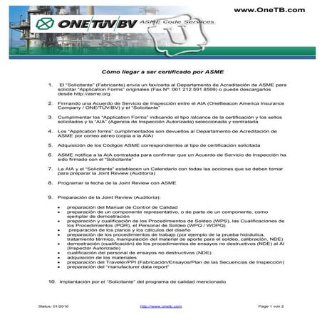 Recipientes estampados asme | PDF