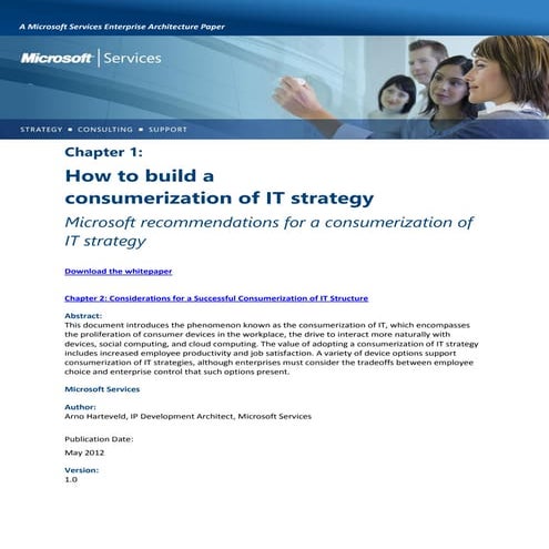 How to Build a Consumerization of IT Strategy