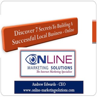 Local search advertising