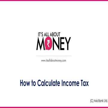 How to Calculate Income Tax | PPT