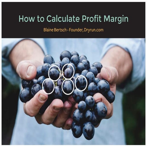 How to Calculate Profit Margin