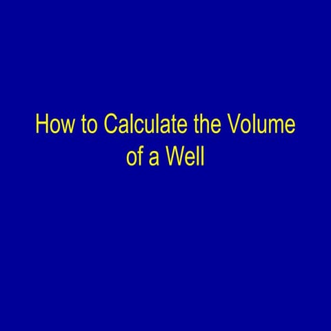 how-to-calculate-the-volume-of-a-well.ppt