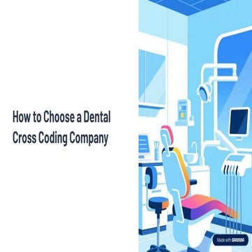 Tips for dental and medical cross coding | PPTX