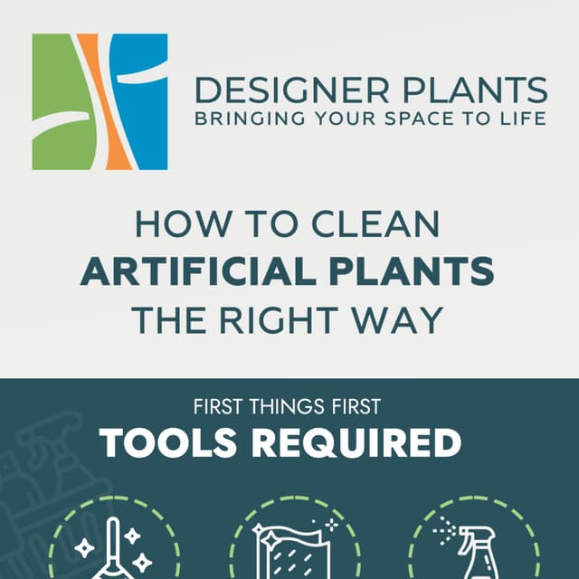How to clean Fake Plants with Designer Plants AU PDF