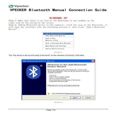 How to connect vpecker easydiag bluetooth