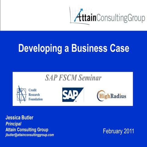 How To Develop A Business Case For FSCM