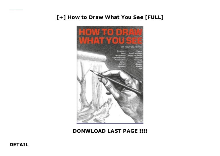 How to Draw What You See [FULL]