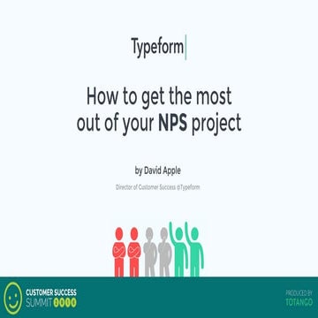How to Get the Most Out of Your NPS Project
