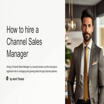 How to hire the Perfect Renewals Manager | PPTX