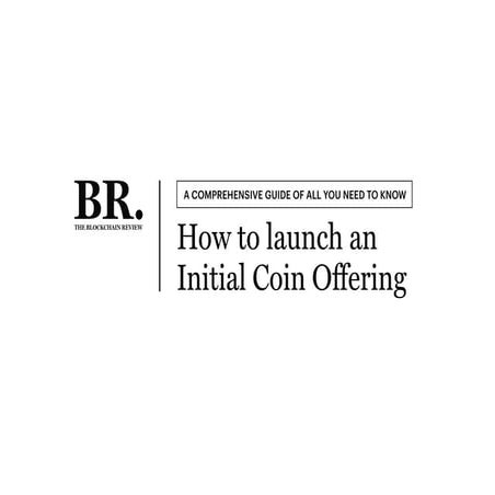 How to-launch-an-initial-coin-offering