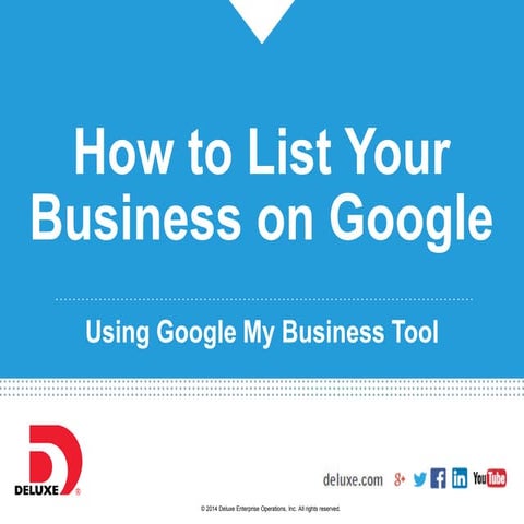 How to List Your Business on Google | PPTX