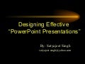 How to make effective presentation