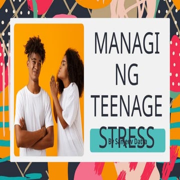 how-to-manage-teenage-stress-sanjeevdatta.pptx