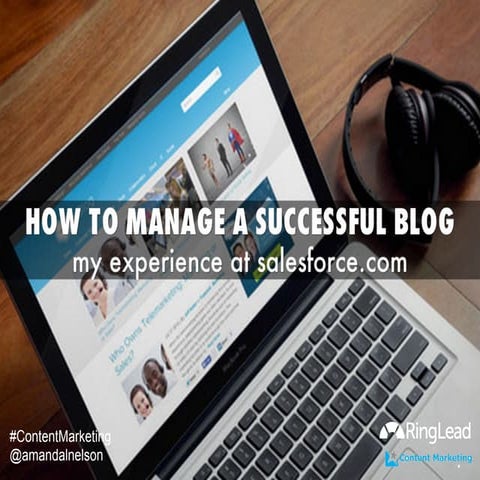How to Manage a Successful Blog