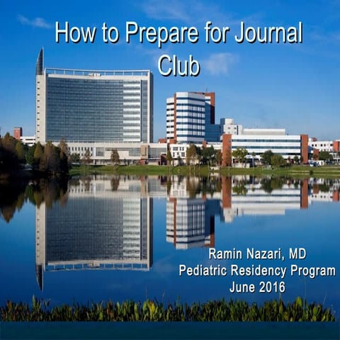 How to-prepare-for-journal-club2016