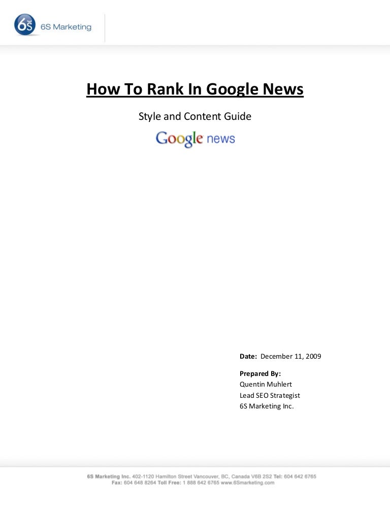 how to rank in google news 091229112853 phpapp01 thumbnail 4 jpg cb 1262086165