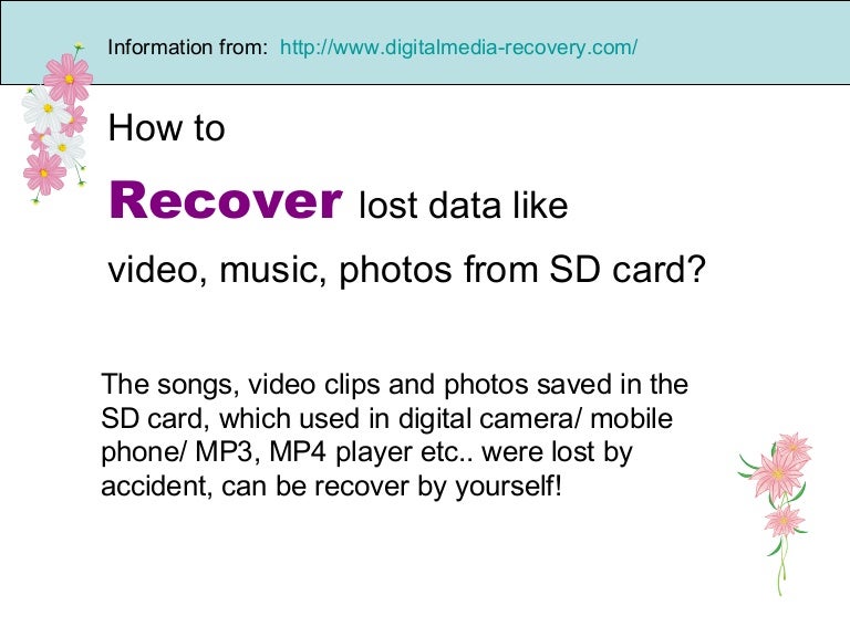 recover deleted music from sd card android