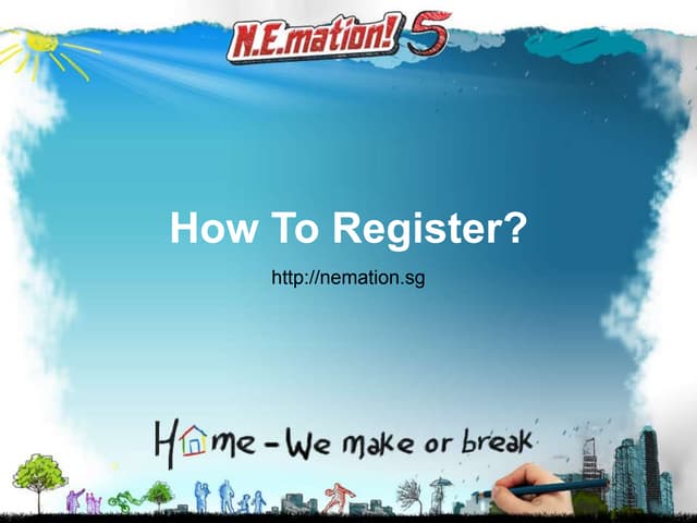 N.E.mation! 5 - How To Register?