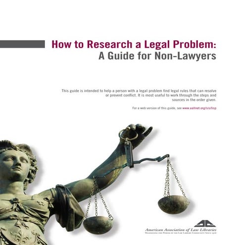 How to-research-legal-problem | PDF