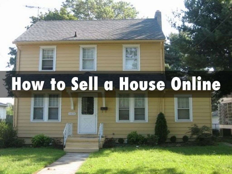 How to Sell A House Online