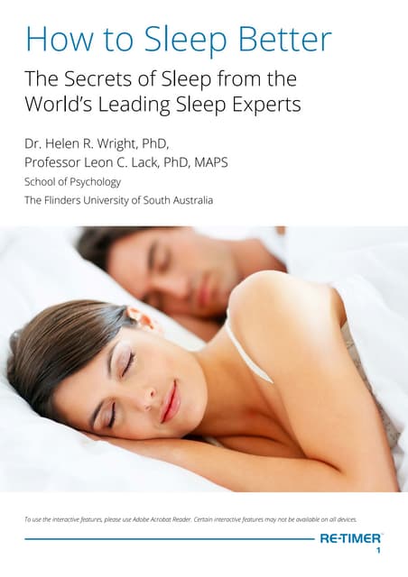5 mind blowing facts about sleep | PPTX