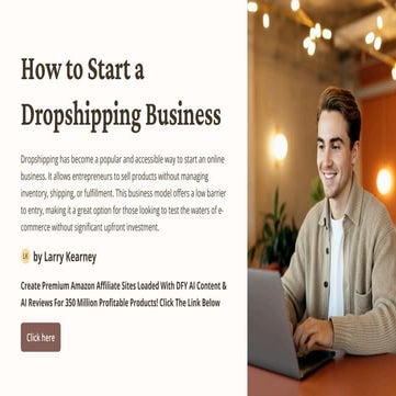 How To Start Dropshipping - The Best Way to Make Money Online