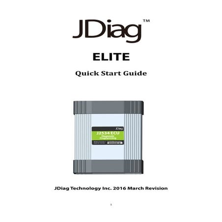 How to use jdiag elite j2534 diagnostic programming tool
