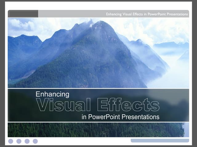 How To Visual Effects In Powerpoint 2003 2893