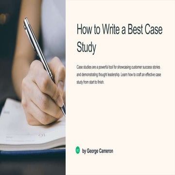 Case study template | DOCX