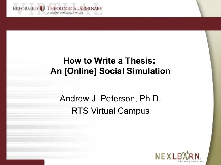 thesis write up thesis write up