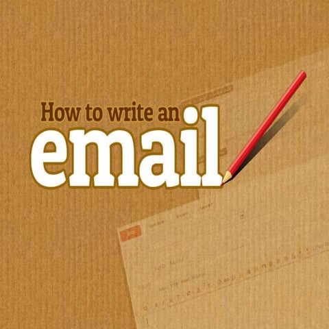 How to write an email