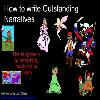 How to write Narratives