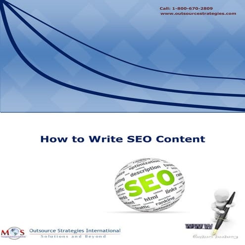 How to Write SEO Content