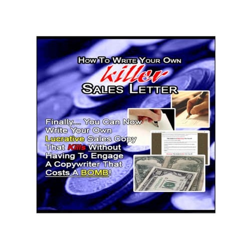 How to-write-your-own-seller letter