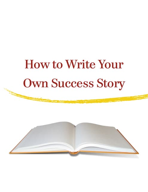 How to-write-your-own-success-story