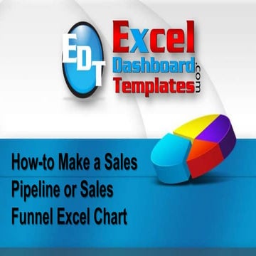 How to make a sales pipeline sales funnel excel chart