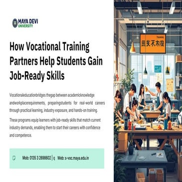 Vocational Training: A Pathway to Career Success | PDF