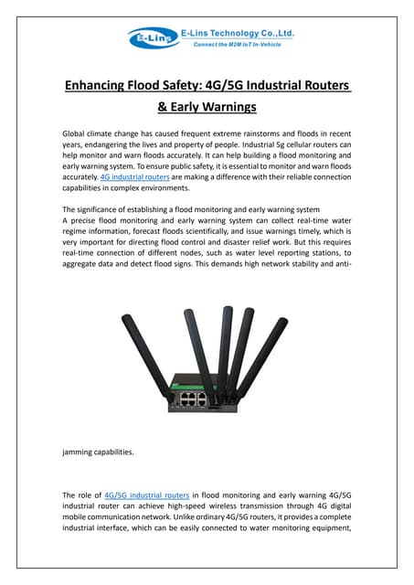 Geological Hazard Monitoring Solution with 4g Industrial Router.pdf