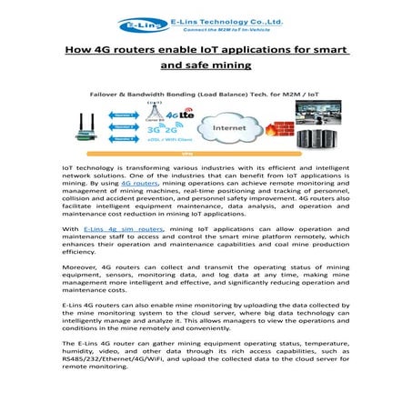 Mesh WiFi for Mine Transforming Underground and Surface Mining ...