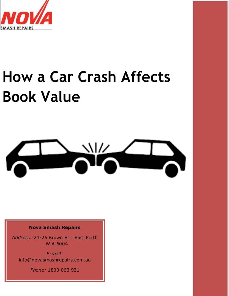 How a Car Crash Affects Book Value