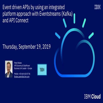 APIdays Barcelona 2019 - How a Cloud native Architecture helps to drive Busin...
