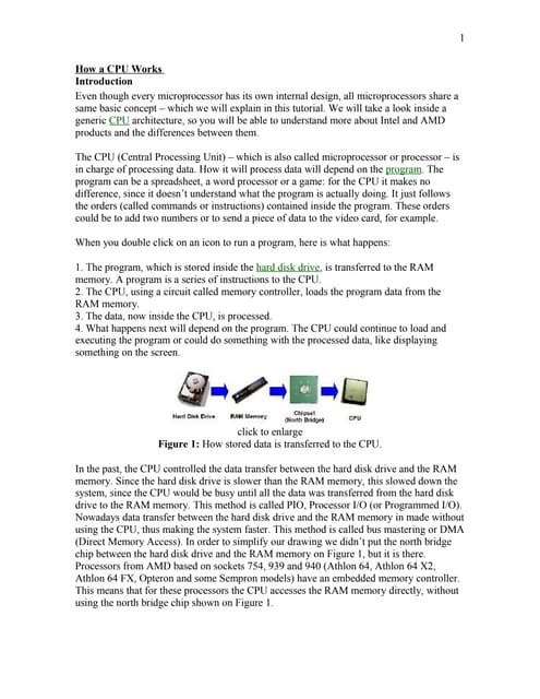 How a cpu works1