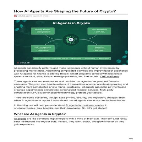 How AI Agents Are Shaping the Future of Crypto.pdf
