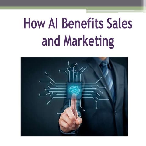 How AI Benefits Sales and Marketing